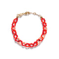 Tattoo Bracelet Bright Red