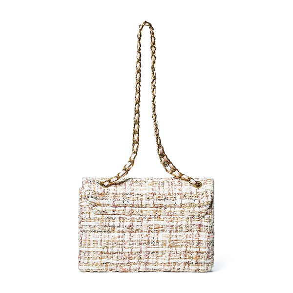Charlie Summer Tweed Handbag Pink