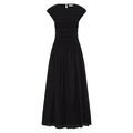 Flavia Maxi Dress Julyeta Broderie Black
