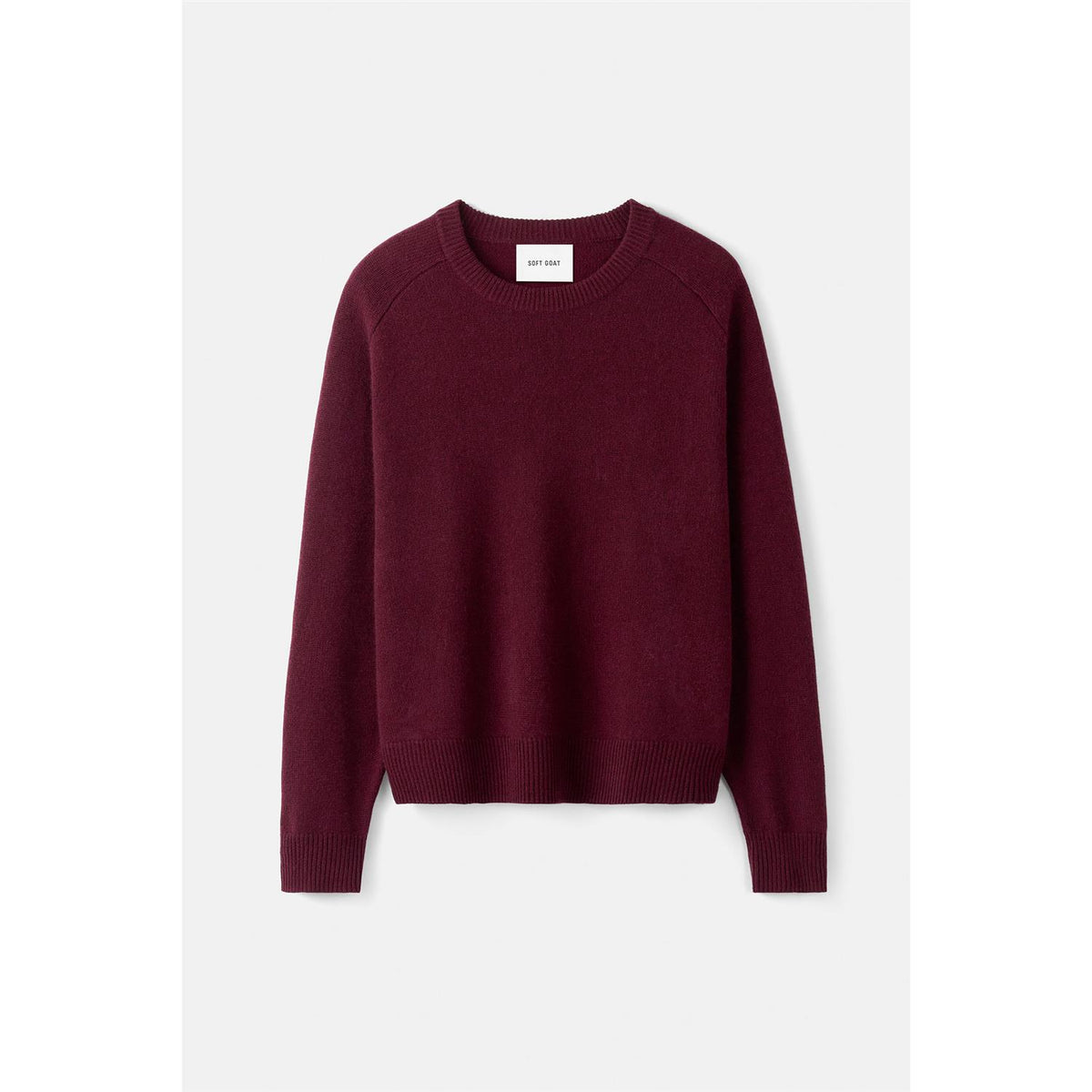 Boyfriend Crewneck Bordeaux