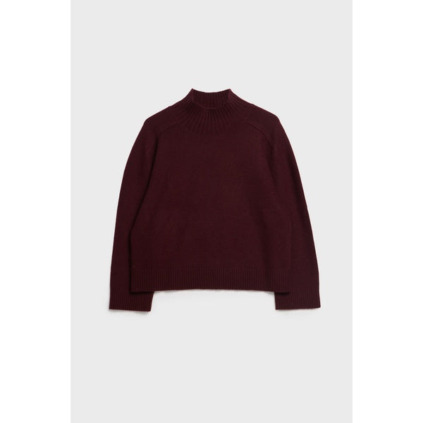 Rico Cashmere Turtleneck Burgundy