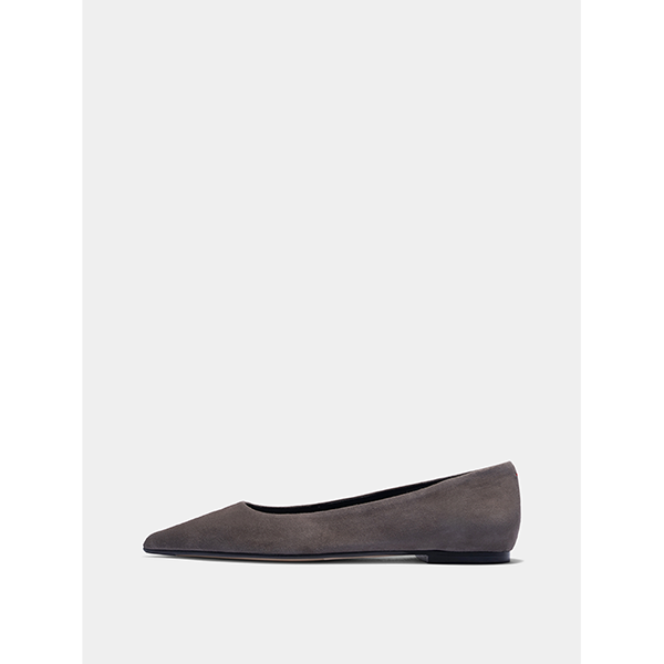 Cassy Flat Suede Taupe