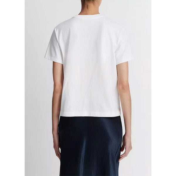 S/S Crew Nk Tee Optic White