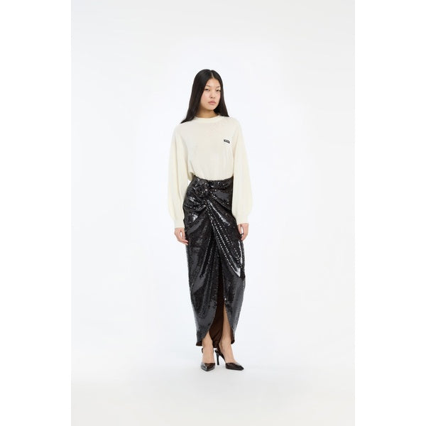 Sequins Knot Skirt Molé