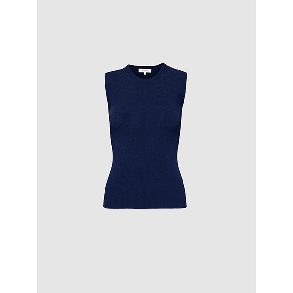 Griet R Top Navy Blue