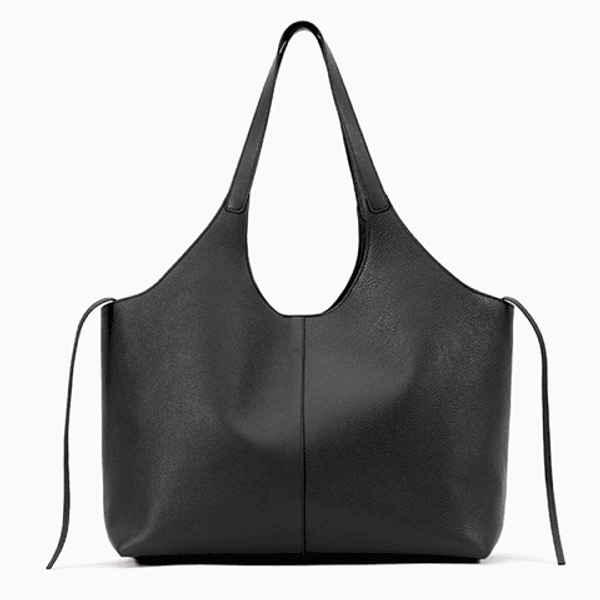 Cabas Supple XL Grain Black