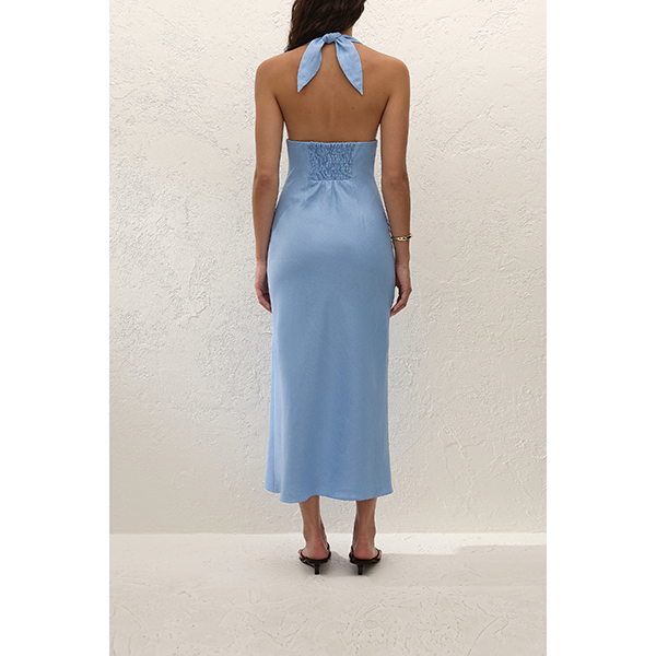 Marita Midi Dress Sky Blue