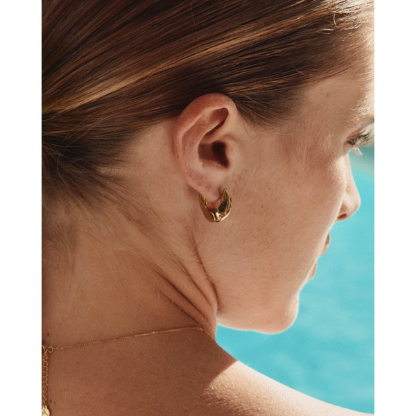 Azura Hoops L Gold