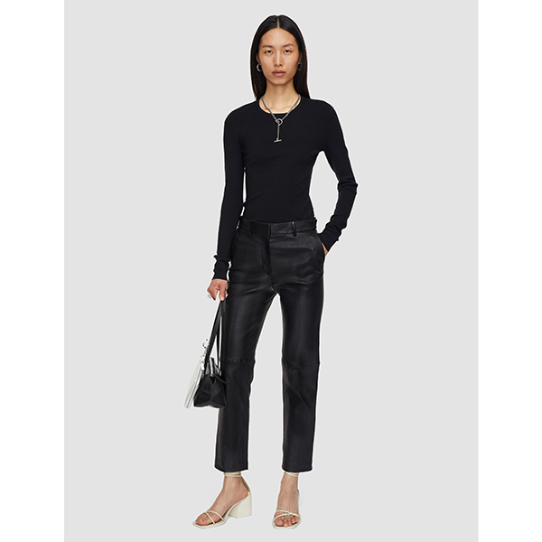 Silk Stretch Long Sleeve Black