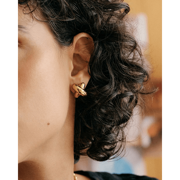 Alexa Studs L Gold