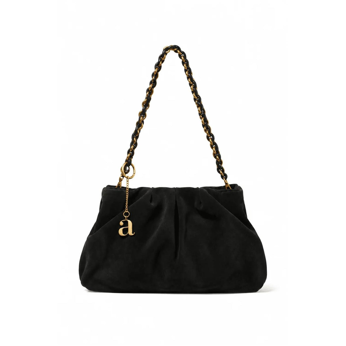 Maxime True Suede Clutch Black
