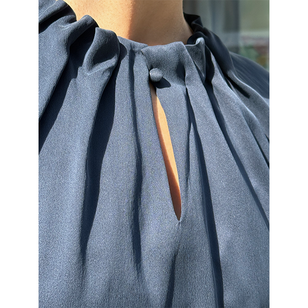Linda Blouse Navy