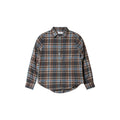Arc Muted Tartan Shirt Dk Grey