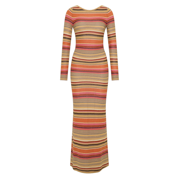 Notturna Maxi Dress Murano Stripe