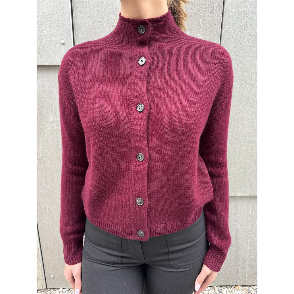 Zirelle Cardigan Deep Plum