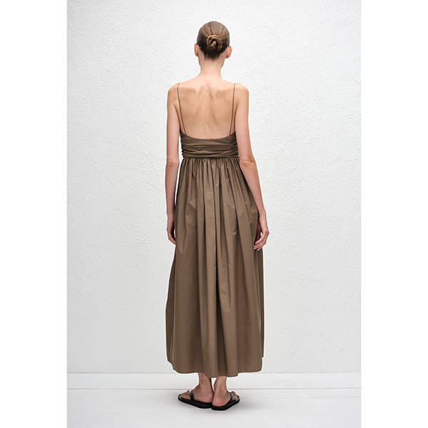 Gathered Bodice Dress Birch