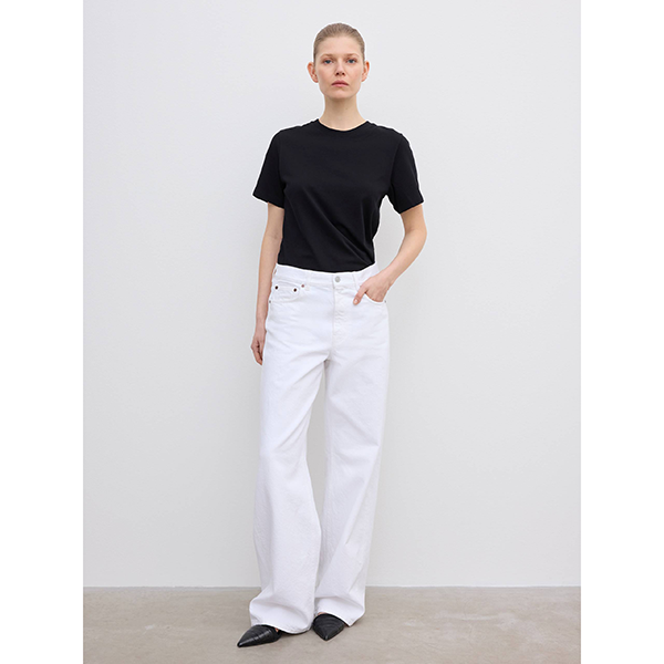 Baggy Fit Denim White