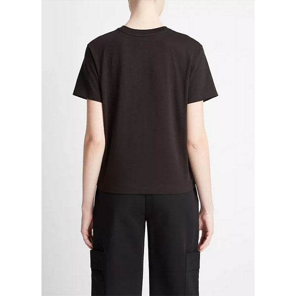 S/S Crew Nk Tee Black