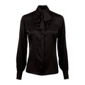 Selma Bowtie Blouse Black