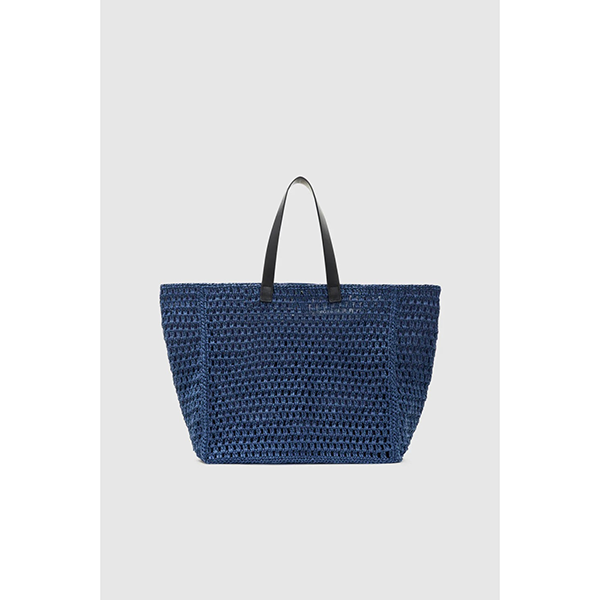 Large Rio Tote Marine Blue
