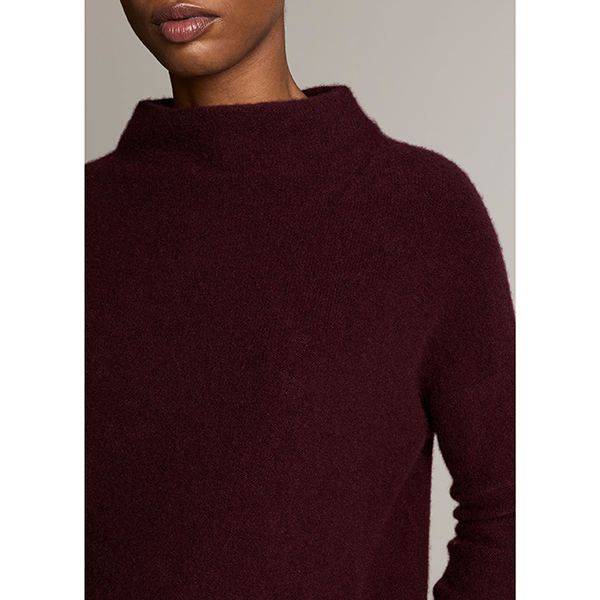 Boiled Funnel Nk Pullover Blackberry