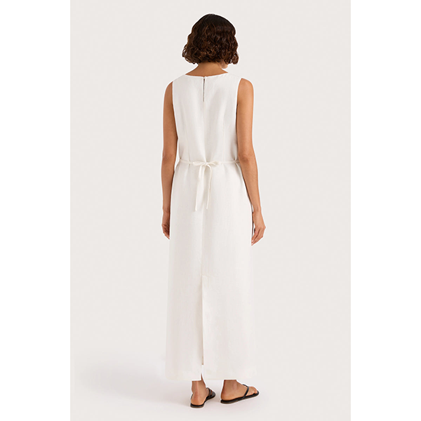 Taylor Midi Dress White