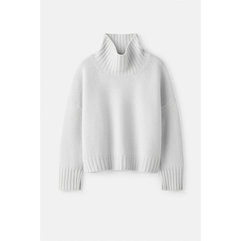Girlfriend Turtleneck Quiet grey