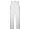 Clyde Double Fur Denim Off White