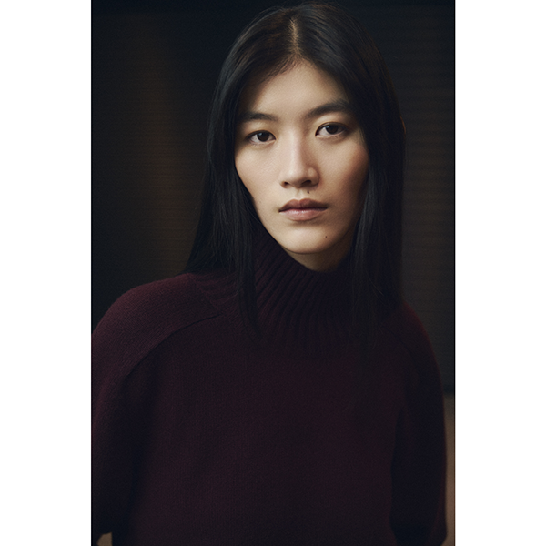 Rico Cashmere Turtleneck Burgundy