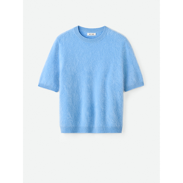 Brushed Short Sleeve Azure