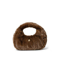 Noella Plush Bag Dk Brown