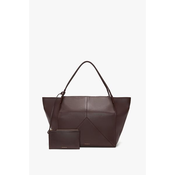 XL Victoria Tote Burgundy