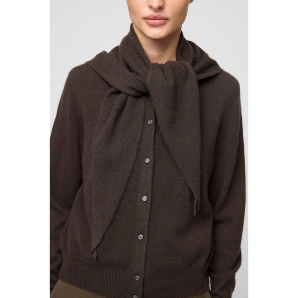 Memoir Cashmere Scarf Chocolate