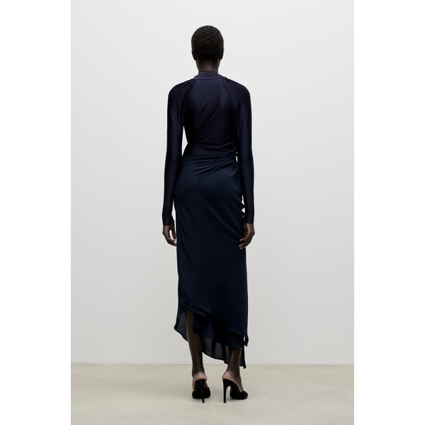 Lea Midi Dress Navy