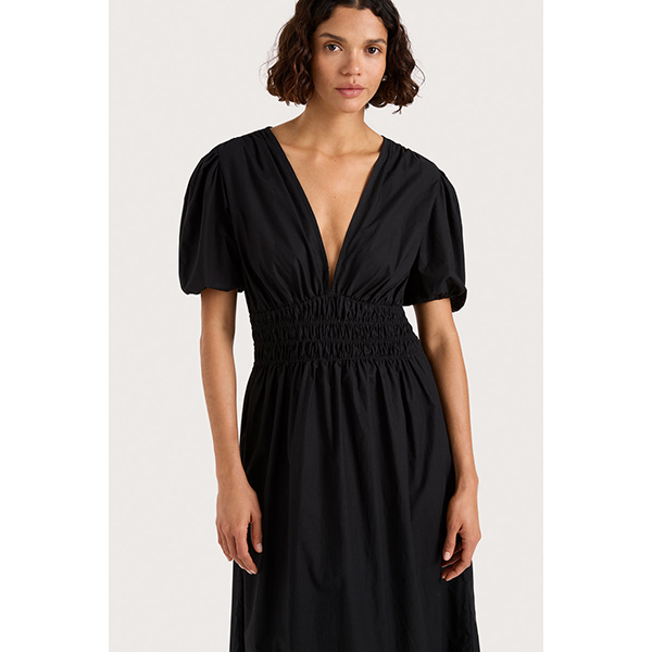 Grace Midi Dress Black