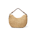 Raffia Shoulder Bag Brown