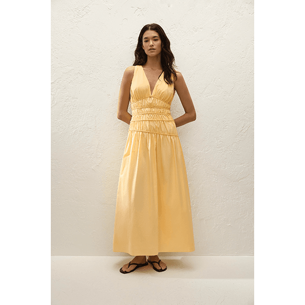 Saja Maxi Dress Banana