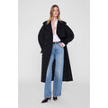 Pascale Maxi Trench Black