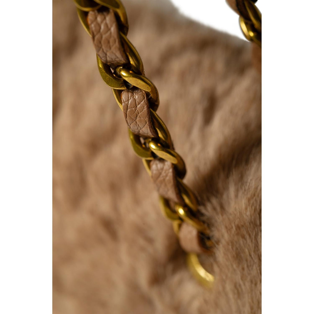 Charlie Plush Bag Beige