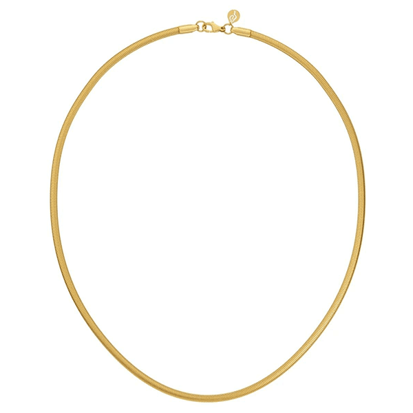 Chain Herringbone 45 cm Gold