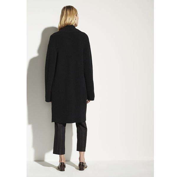 vince black coat