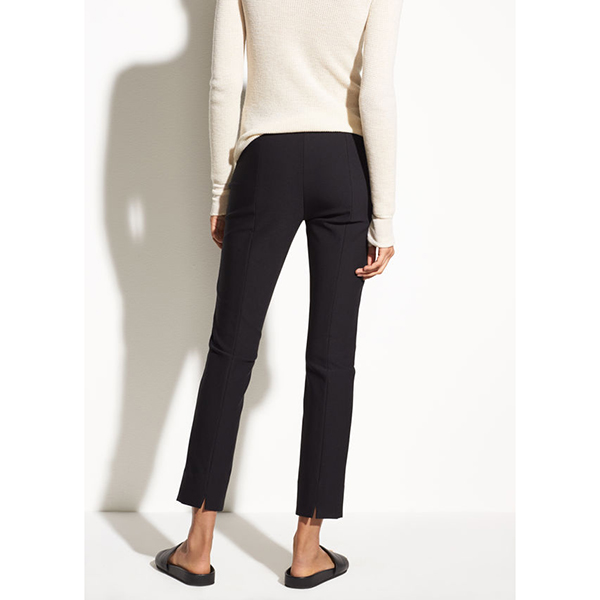 Vince Stitch Front Seam Legging Black