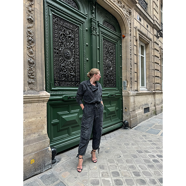 Isabel Marant Etoile Idany Jumpsuit Faded Black OXHOLM Oxholm
